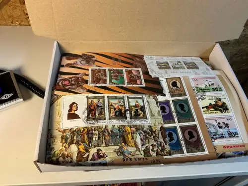 Alle Welt 1 kg lose Marken (33833)