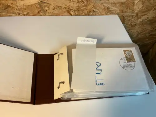 DDR FDC 1981-1986 in 2 Alben (33860)