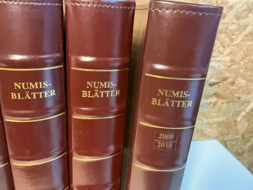 5 Dt. Post Numisblatt Alben mit 100 Hüllen (33864)