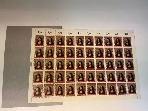 Bund Michel 148 Mona Lisa Bogen postfrisch (33875B)