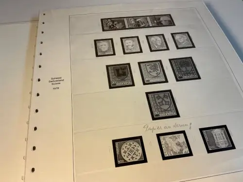 Schweiz Safe Dual 1977-1999 (33880)