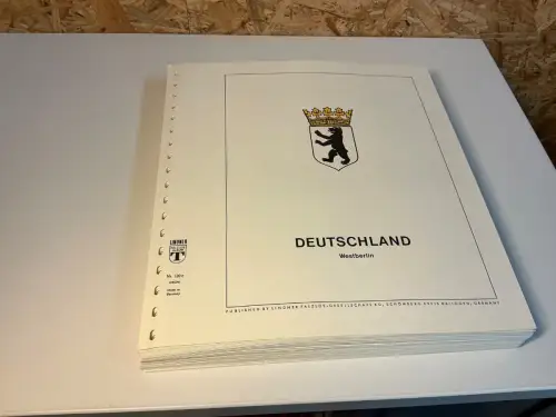 Berlin 1960-1990 postfrisch komplett in Lindner falzlos (33886)
