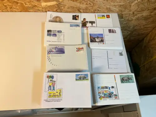 Bund Posten Ganzsachen, Umschläge Frankaturwert 132,73€ (33948)