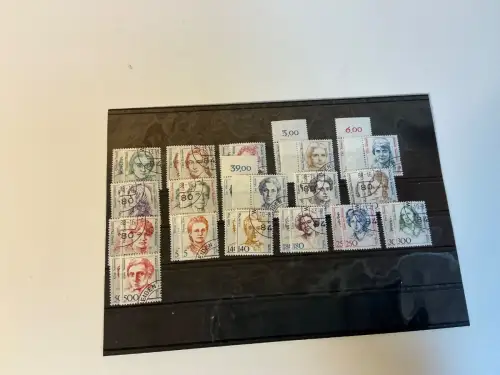 Berlin Frauen postfrisch + gestempelt komplett (33950)