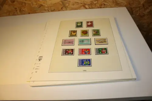 Liechtenstein 1980-1992 postfrisch komplett inkl. Lindner T (32836)