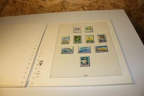 Liechtenstein 1980-1992 postfrisch komplett inkl. Lindner T (32836)