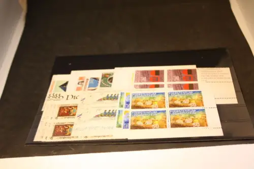 Liechtenstein Jahrgang 1987 Viererblock postfrisch komplett (33537)