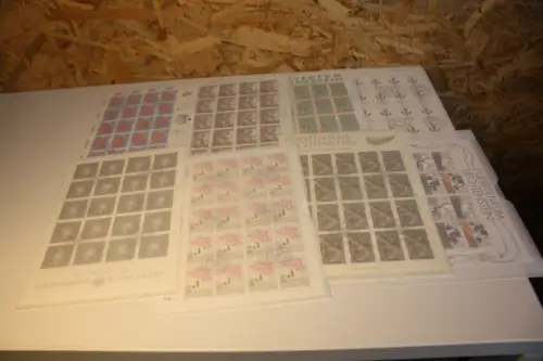 Liechtenstein Jahrgang 1994 Kleinbogen gestempelt komplett (33549H)