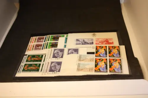 Liechtenstein Jahrgang 1972 Viererblock postfrisch komplett (33530)