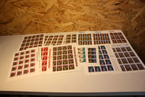 Liechtenstein Jahrgang 1982 Kleinbogen postfrisch komplett (33552H)