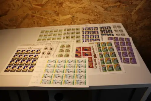 Liechtenstein Jahrgang 1986 Kleinbogen postfrisch komplett (33556H)