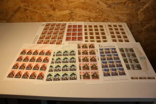 Liechtenstein Jahrgang 1987 Kleinbogen postfrisch komplett (33557H)