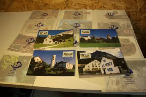 Liechtenstein Maximumkarten Jahrgang 2001 komplett (33589)