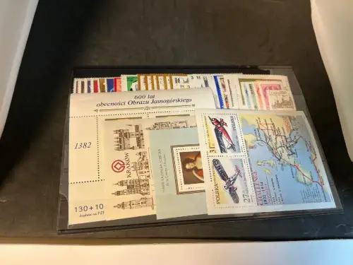 Polen Jahrgang 1982 postfrisch komplett (33991)