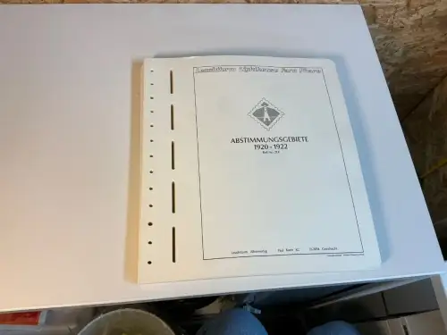 Deutschland Abstimmung / Saargebiet / Danzig Leuchtturm falzlos (34007)