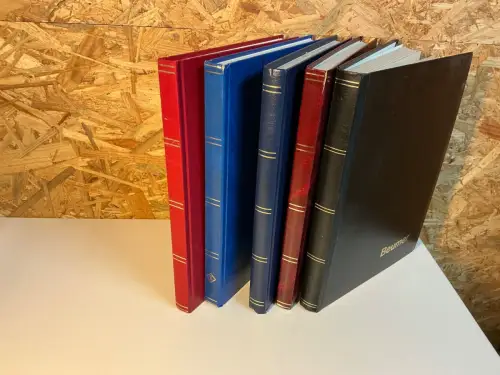 5 Einsteckbücher mit je 32 Seiten verschiedene Farben (34017)