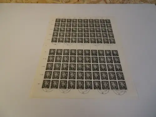 Saar Michel 273 Bogen gestempelt (25600B)