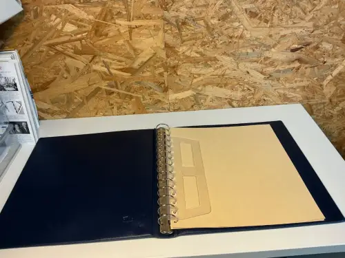 3 Safe Ringbinder blau 14 Ring (34027)