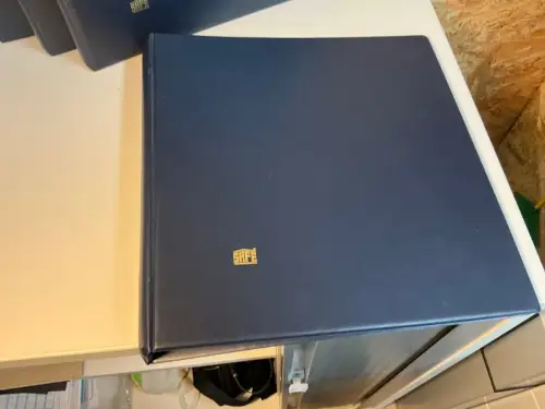 5 Safe Ringbinder blau 14 Ring (34029)