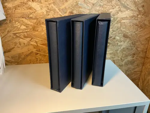 3 Safe Binder blau Art. 704-4 inkl. Schuber, 14 Ring (34032)