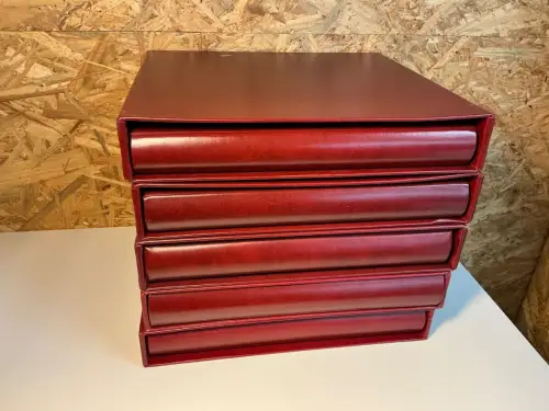 5 Safe Ringbinder rot 14 Ring inkl. Schuber (34034)