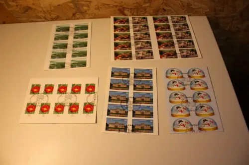 Bund Folienblatt 41-45 gestempelt komplett (32885)