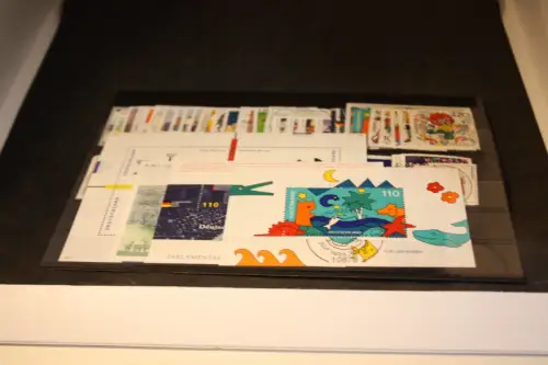 Bund Jahrgang 1998 gestempelt komplett, (32906)