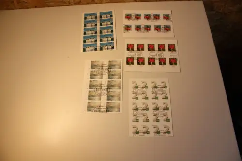 Bund Folienblatt 31-35 gestempelt komplett (32883)