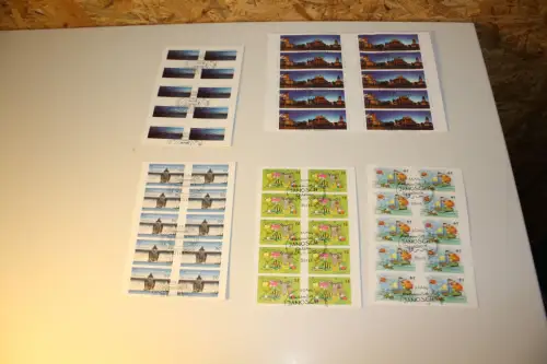 Bund Folienblatt 26-30 gestempelt komplett (32882)