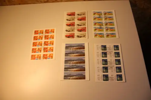 Bund Folienblatt 46-50 gestempelt komplett (32886)