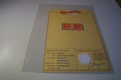 Schweiz Michel 2115 SbK 1321 Rosette dunkelkaminlila (28579H)