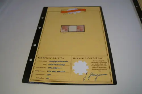 Schweiz Michel 933/35 SbK 483/85 Besonderheiten Lot (28551H)