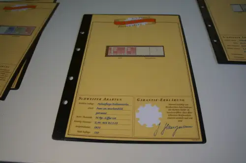 Schweiz Michel 933/35 SbK 483/85 Besonderheiten Lot (28551H)