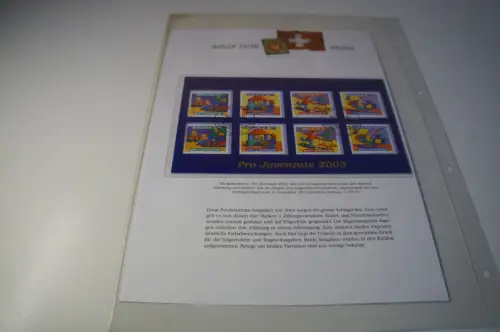 Schweiz Michel 1853/56 SbK 3369/72 A+B (28559H)