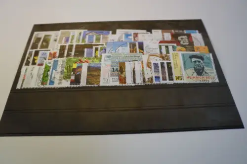 Bund Jahrgang 2017 gestempelt ohne Selbstklebende komplett (30149)