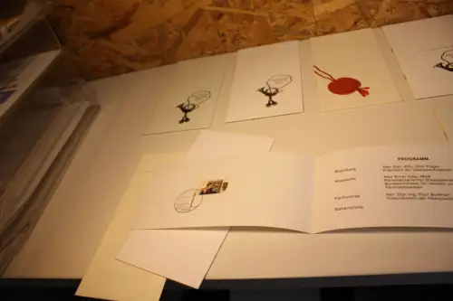 Oberpostdirektion Stuttgart 10 Faltkarten (32958)