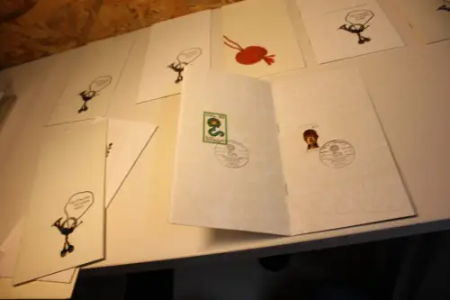 Oberpostdirektion Stuttgart 10 Faltkarten (32958)