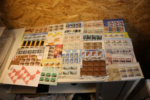 Schweiz 60 verschiedene gestempelte Kleinbogen (32951H)