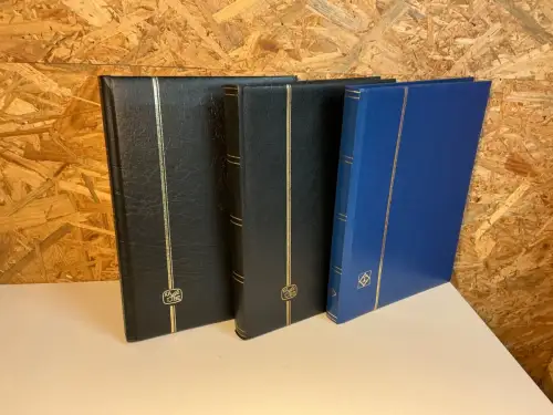 3 Einsteckbücher mit je 32 Seiten verschiedene Farben (34052)