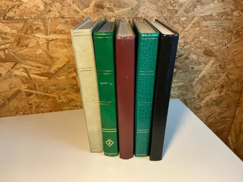 5 Einsteckbücher in verschiedenen Farben (34050)