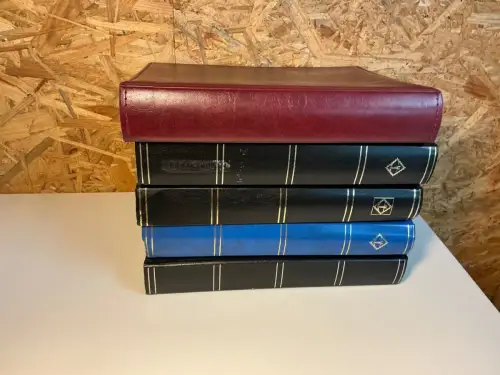 5 Einsteckbücher 60 Seiten in verschiedenen Farben (34053)