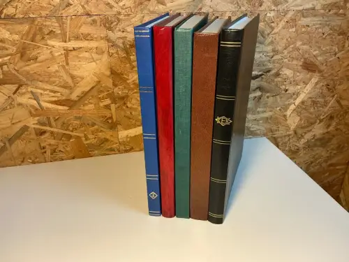 5 Einsteckbücher mit je 32 Seiten verschiedene Farben (34051)