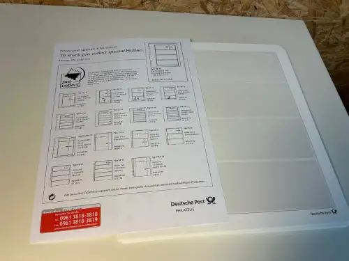 Pro Collection / Dt. Post 29 Stück mit versch. Streifen (34048)