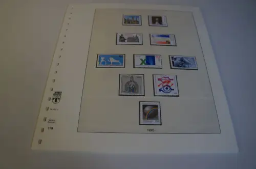 Bund Jahrgang 1995 postfrisch + gestempelt komplett inkl. Lindner T (27663)