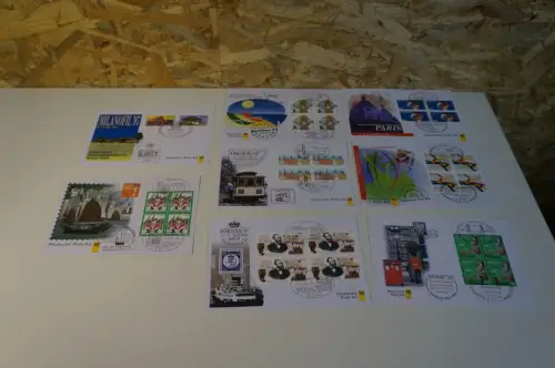 Dt. Post Messebriefe Jahrgang 1997 komplett (30191)