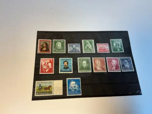 Bund Jahrgang 1952 postfrisch komplett (34057)