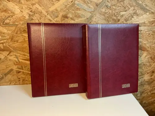 2 Einsteckbücher mit je 32 Seiten in rot (34054)