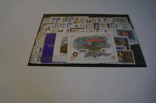 Österreich 1985-89 komplett gestempelt (28211)