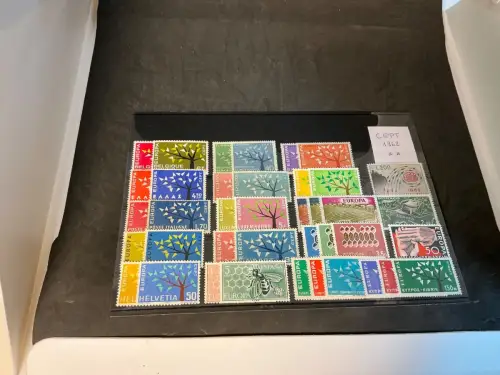 Europa Cept Jahrgang 1962 postfrisch komplett (34108)