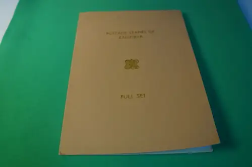 Sansibar (Tansania) Michel 225-239 Ministerheft (34175)